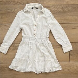 ZARA white dress